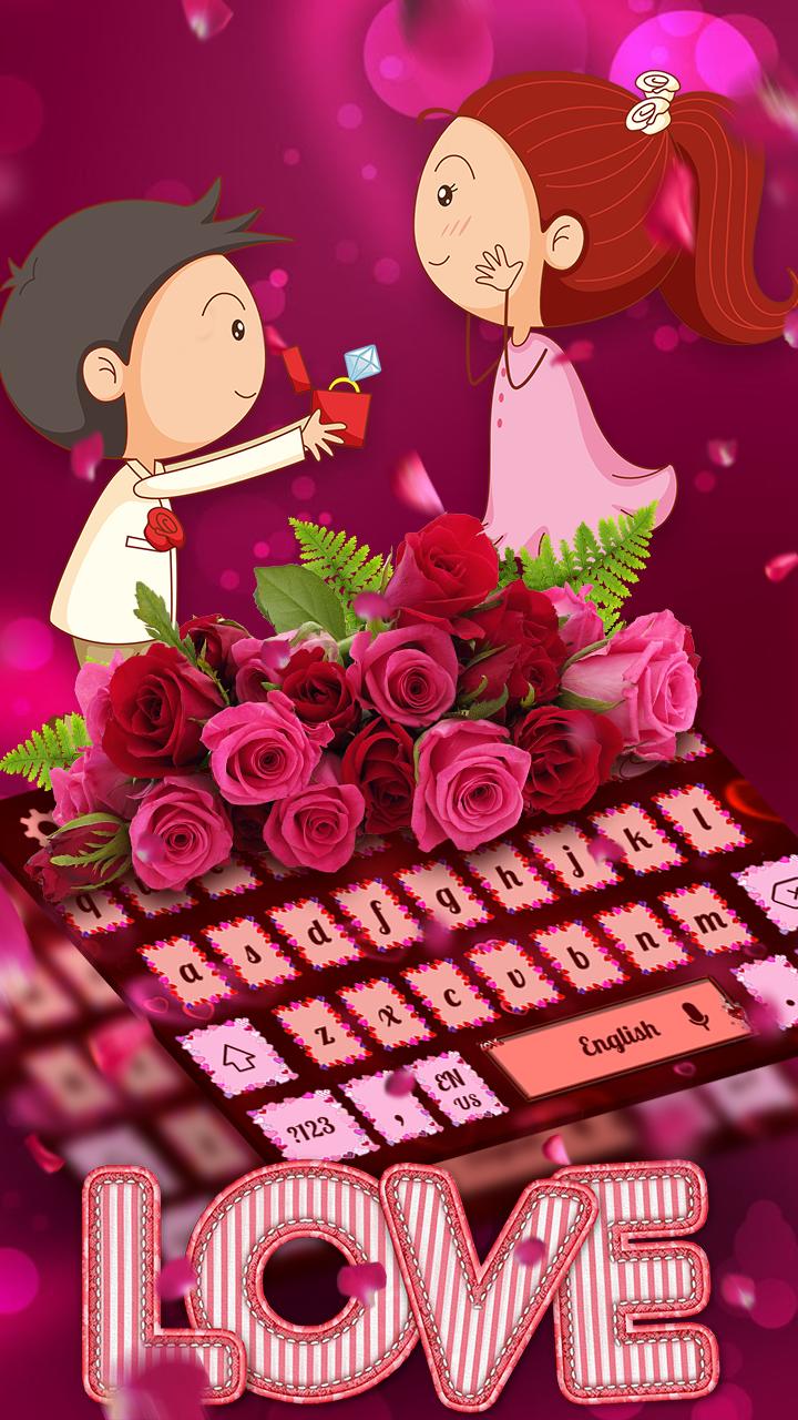 I Love Valentine's Day Keyboard