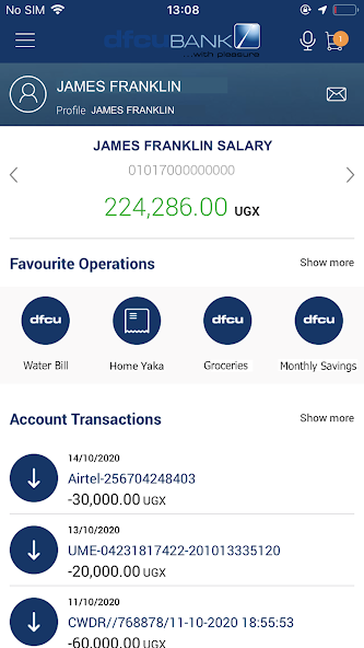 dfcu QuickApp
