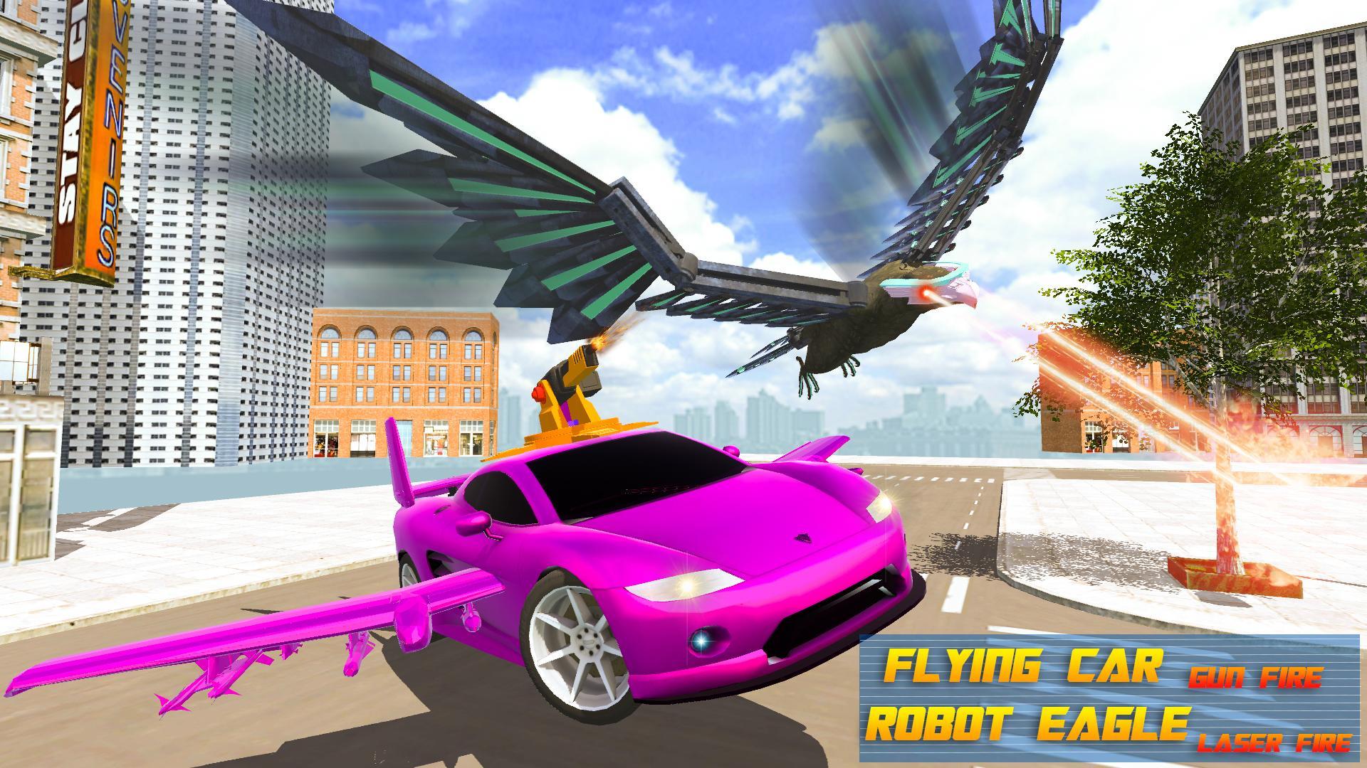 Flying Eagle Robot Car Multi Transforming Games