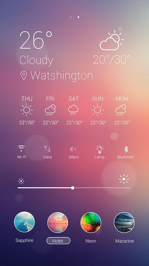 Venus GO Locker Theme