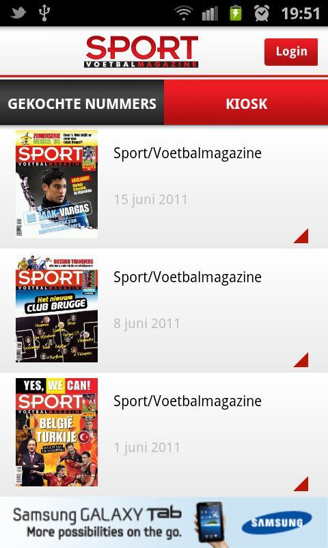 Sport/Voetbalmagazine