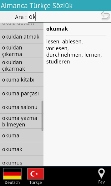 German Turkish Dictionary