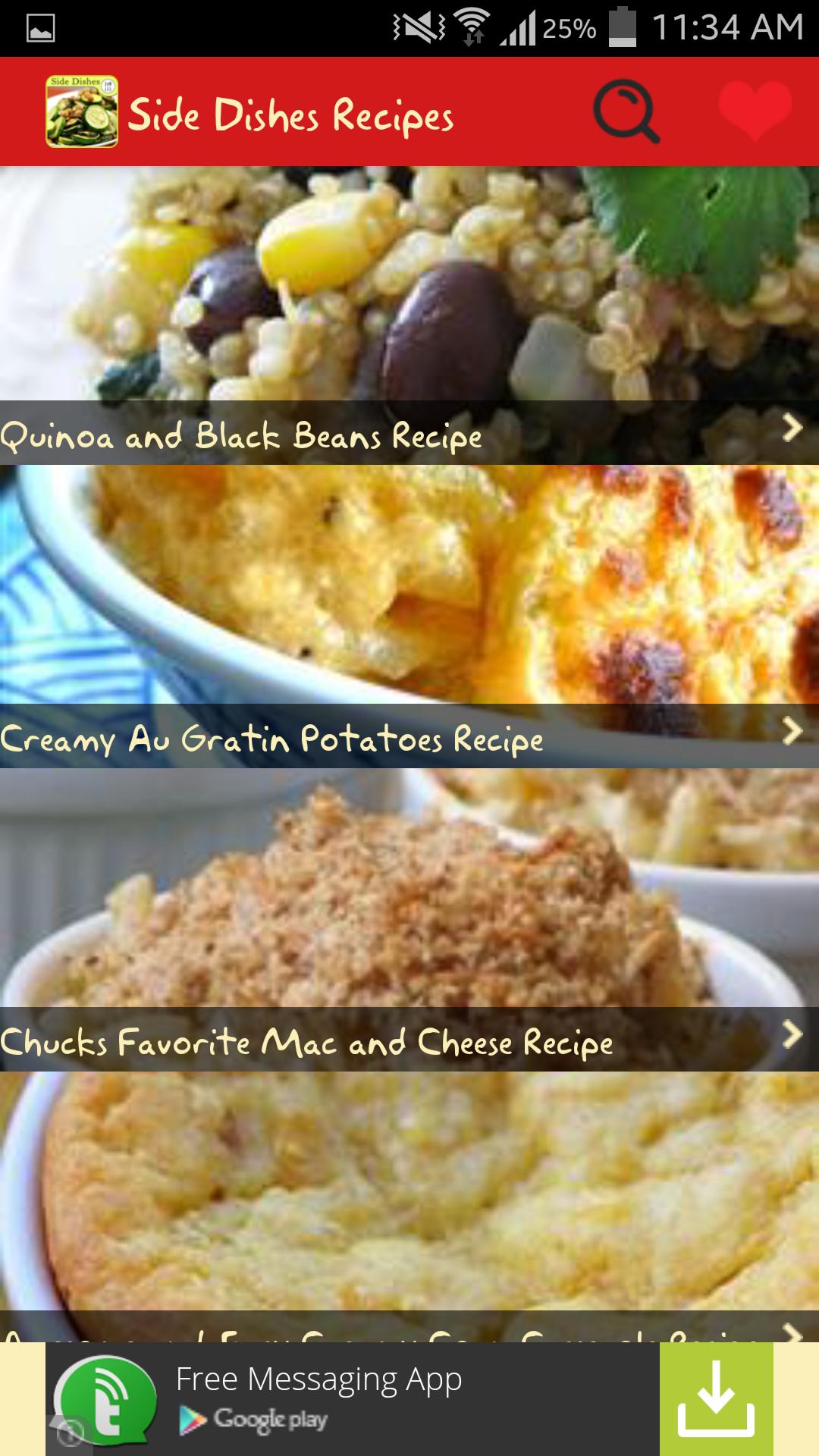 Side Dishes Recipes