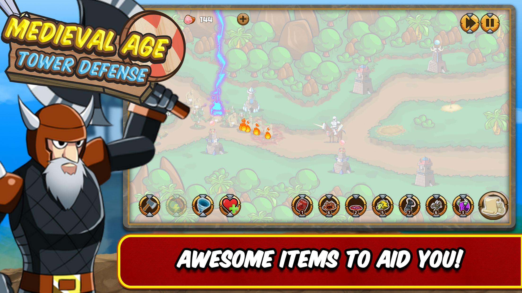 Medieval Age TD Strategy Game