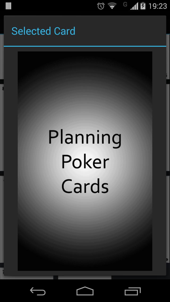 Complete Planning Poker Cards