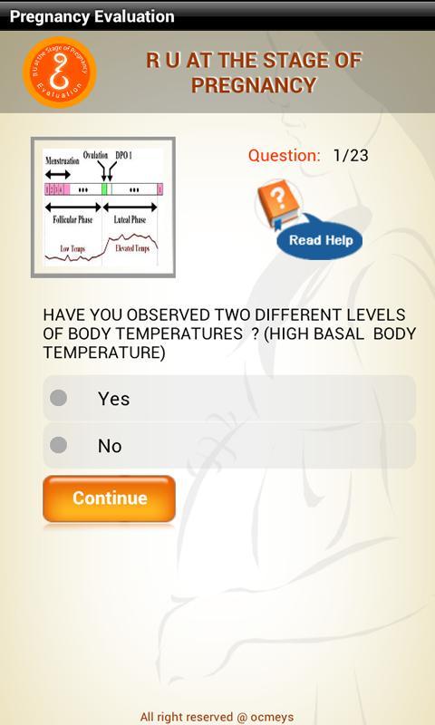 Pregnancy Evaluation