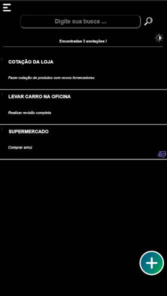 Bloco de Notas Premium