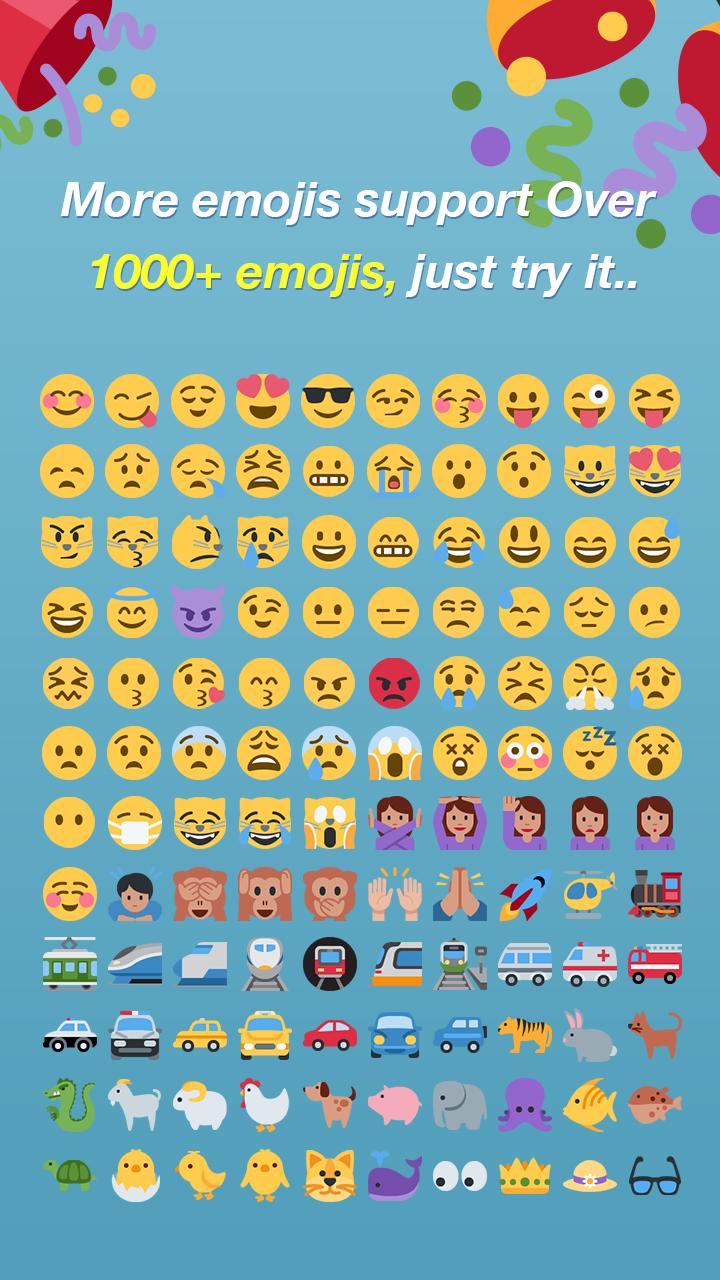 Emoji Keyboard - Color Emoji