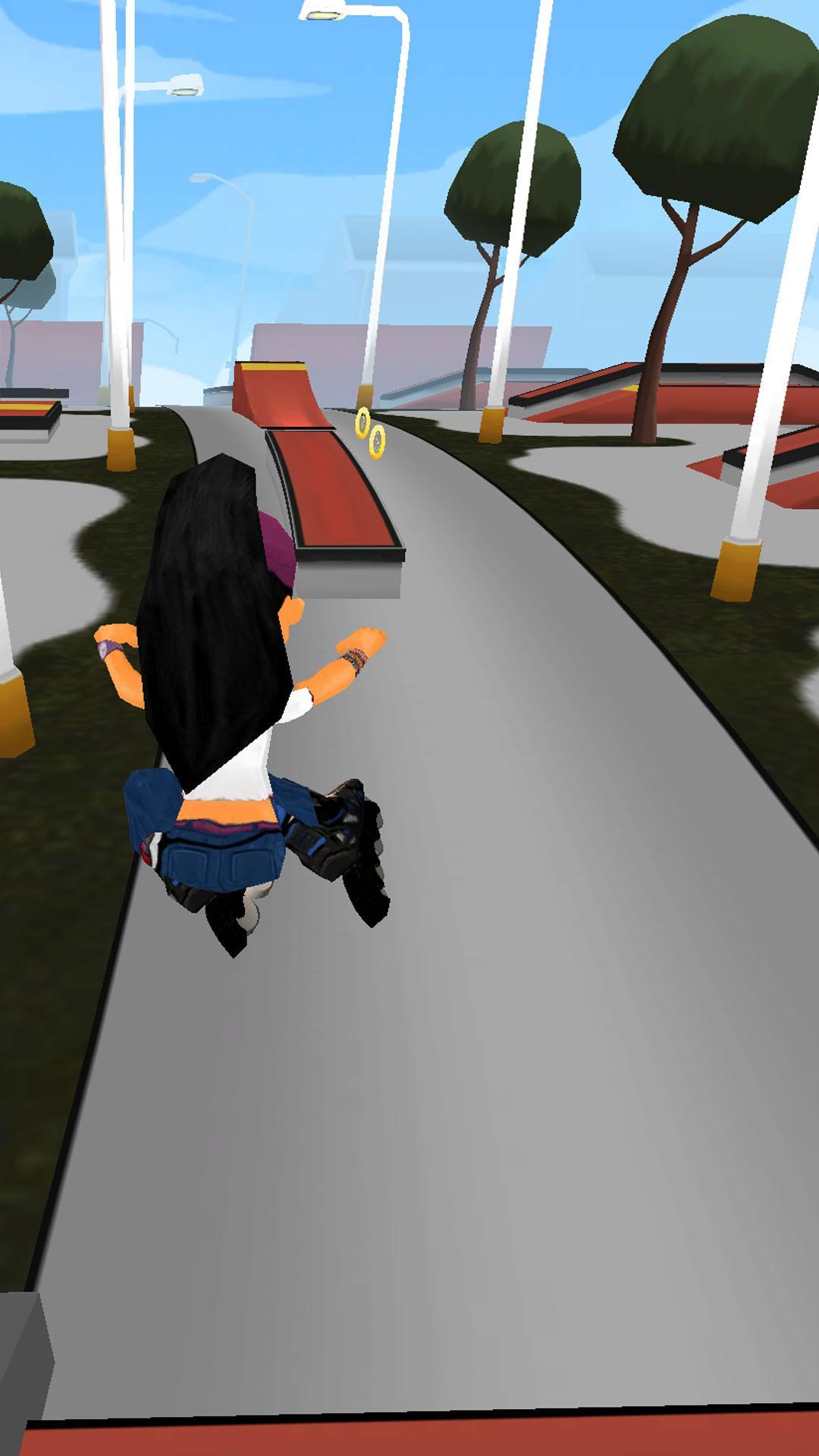 InLine Skate Rollerblade Run