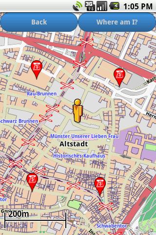 Freiburg Amenities Map (free)