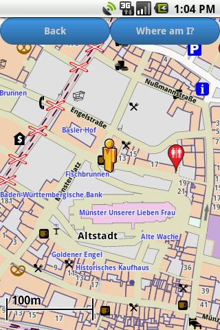 Freiburg Amenities Map (free)