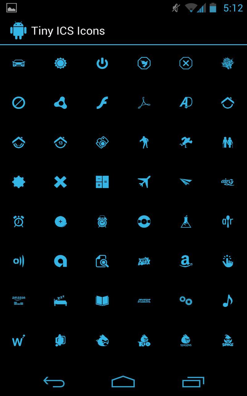 Tiny ICS Icon Pack