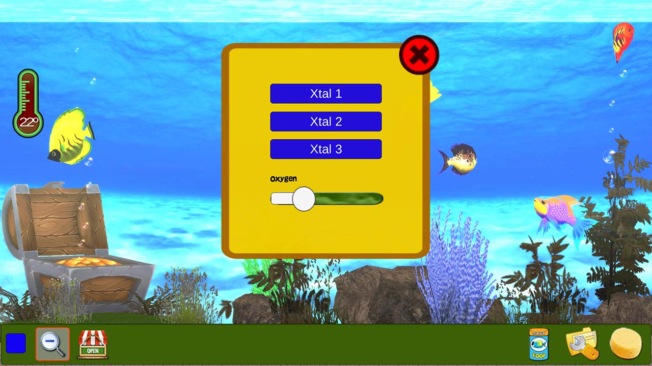 Real aquarium simulator