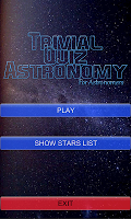 Trivial Quiz Astronomy