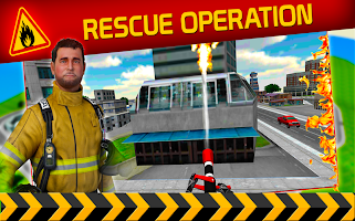 City Firefighter Hero