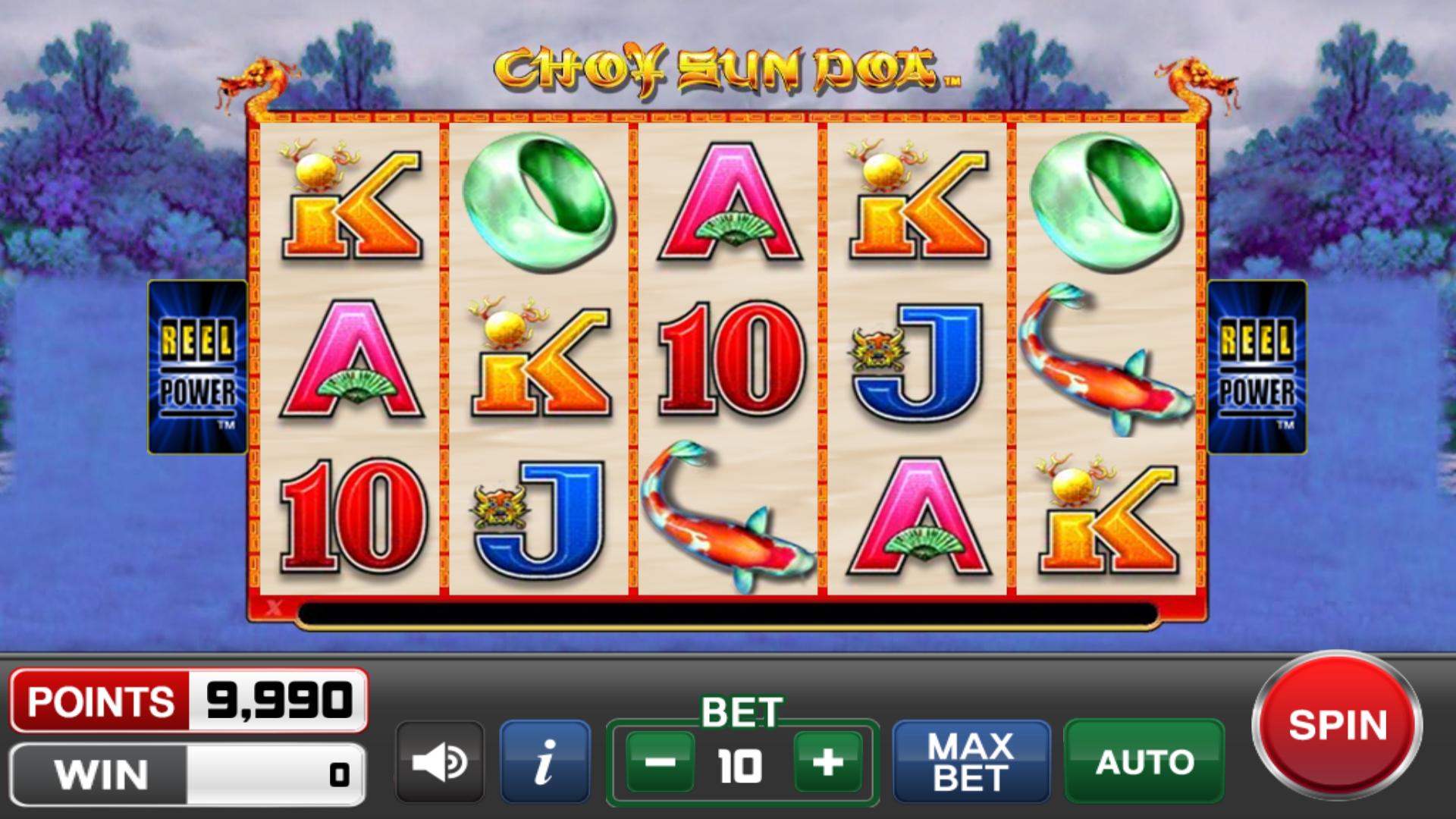 Choy Sun Doa slot machines 2017