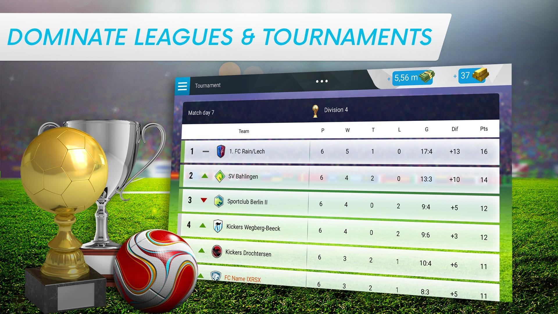 Top League Soccer Manager