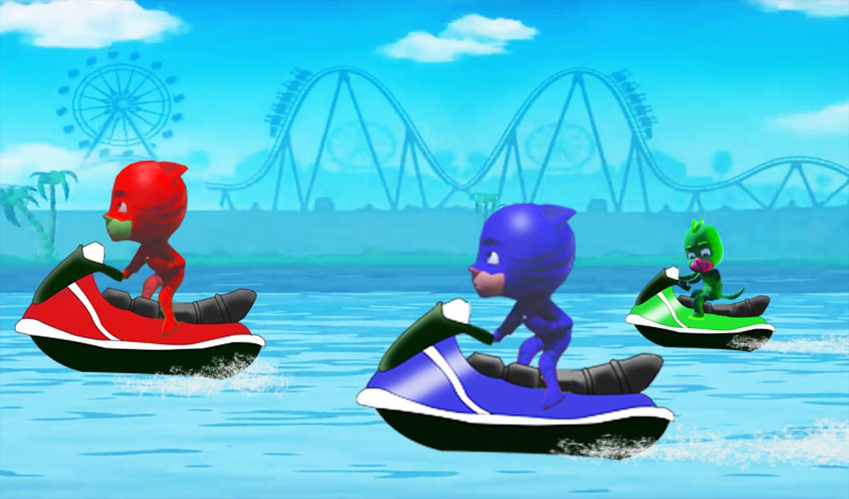 pj jetski masks racers