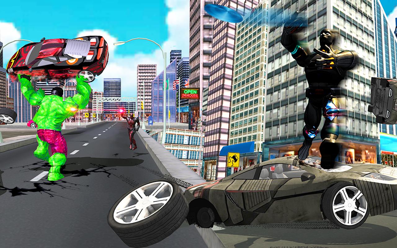 Superhero Flash Hero:flash speed hero- flash games