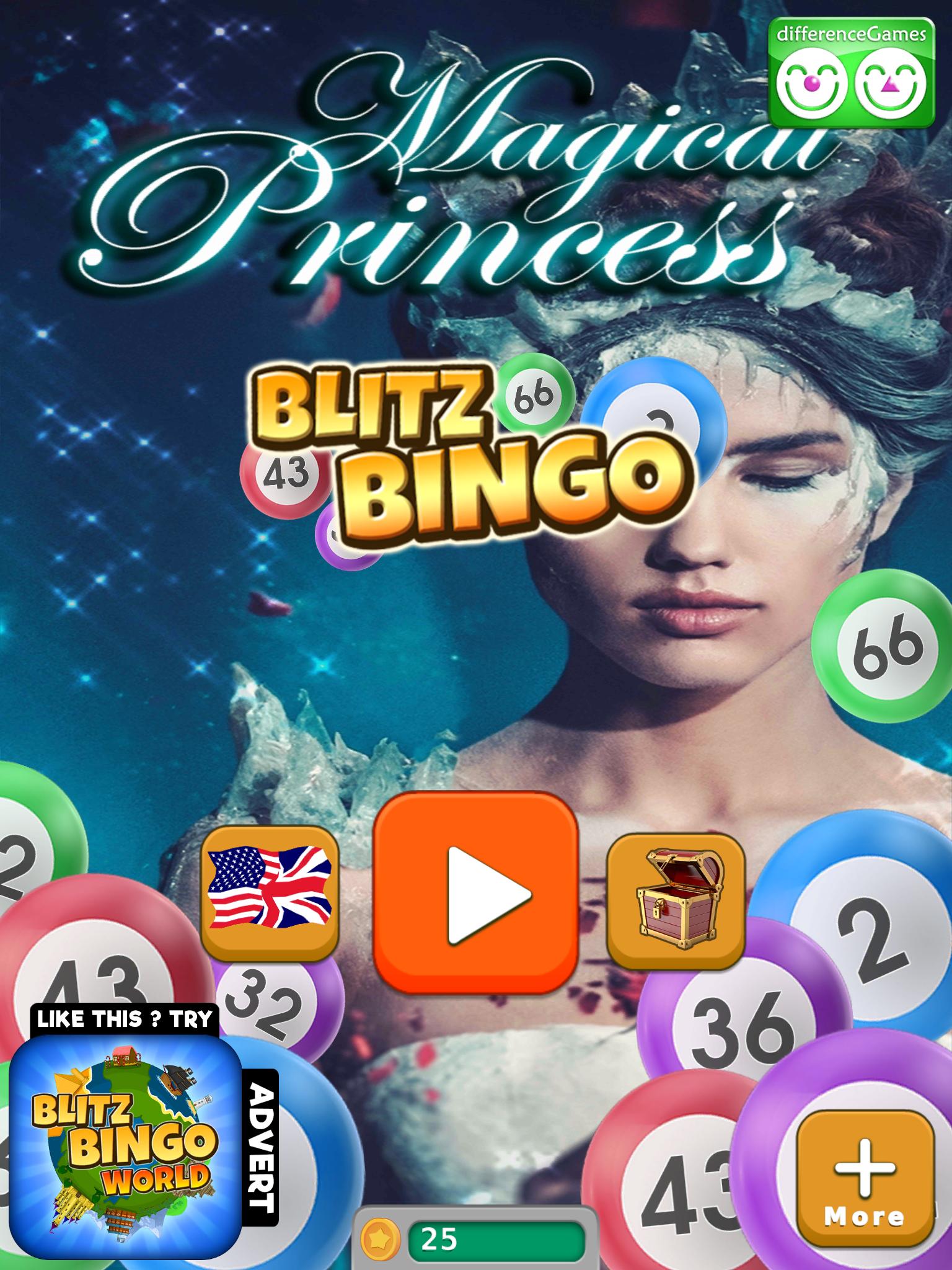 Blitz Bingo - Magic Princess