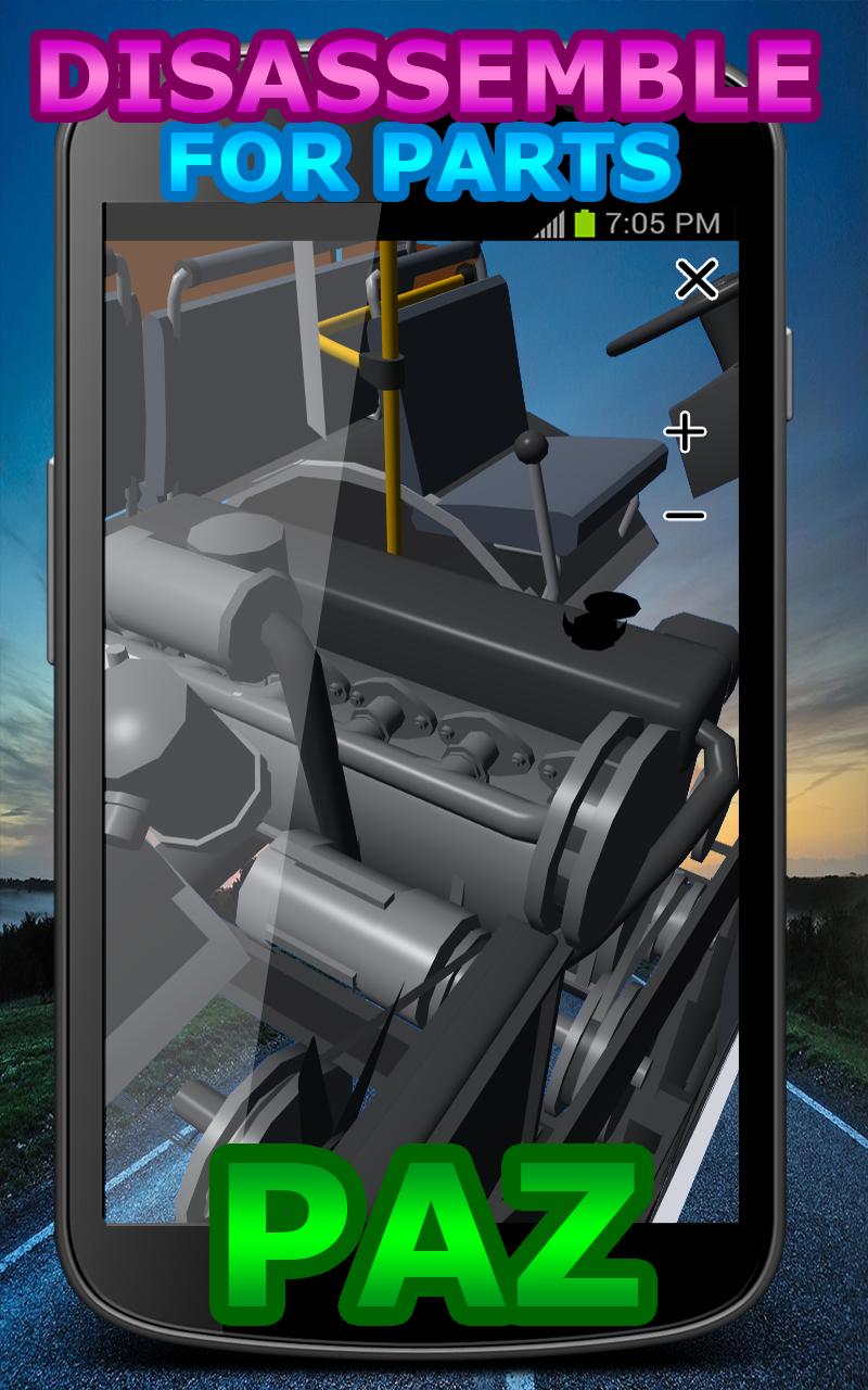 Disassemble for Parts PAZ Bus