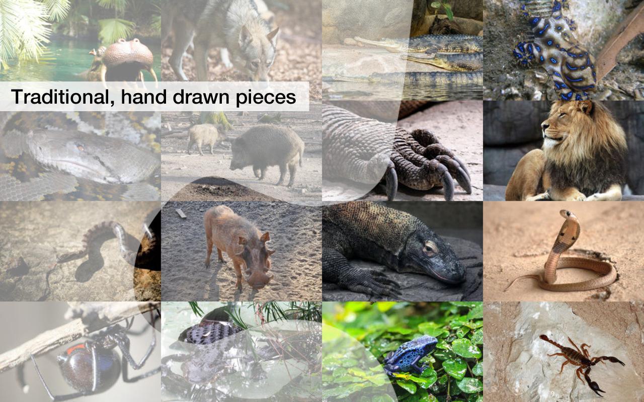 Jigsaw Puzzles: Dang. Animals