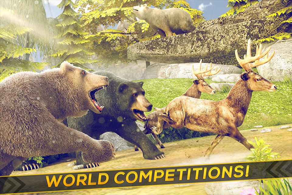 Big Game Reindeer Racing