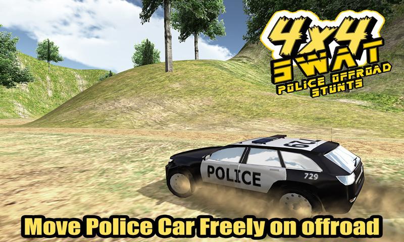 4x4 SWAT Police Offroad Stunts