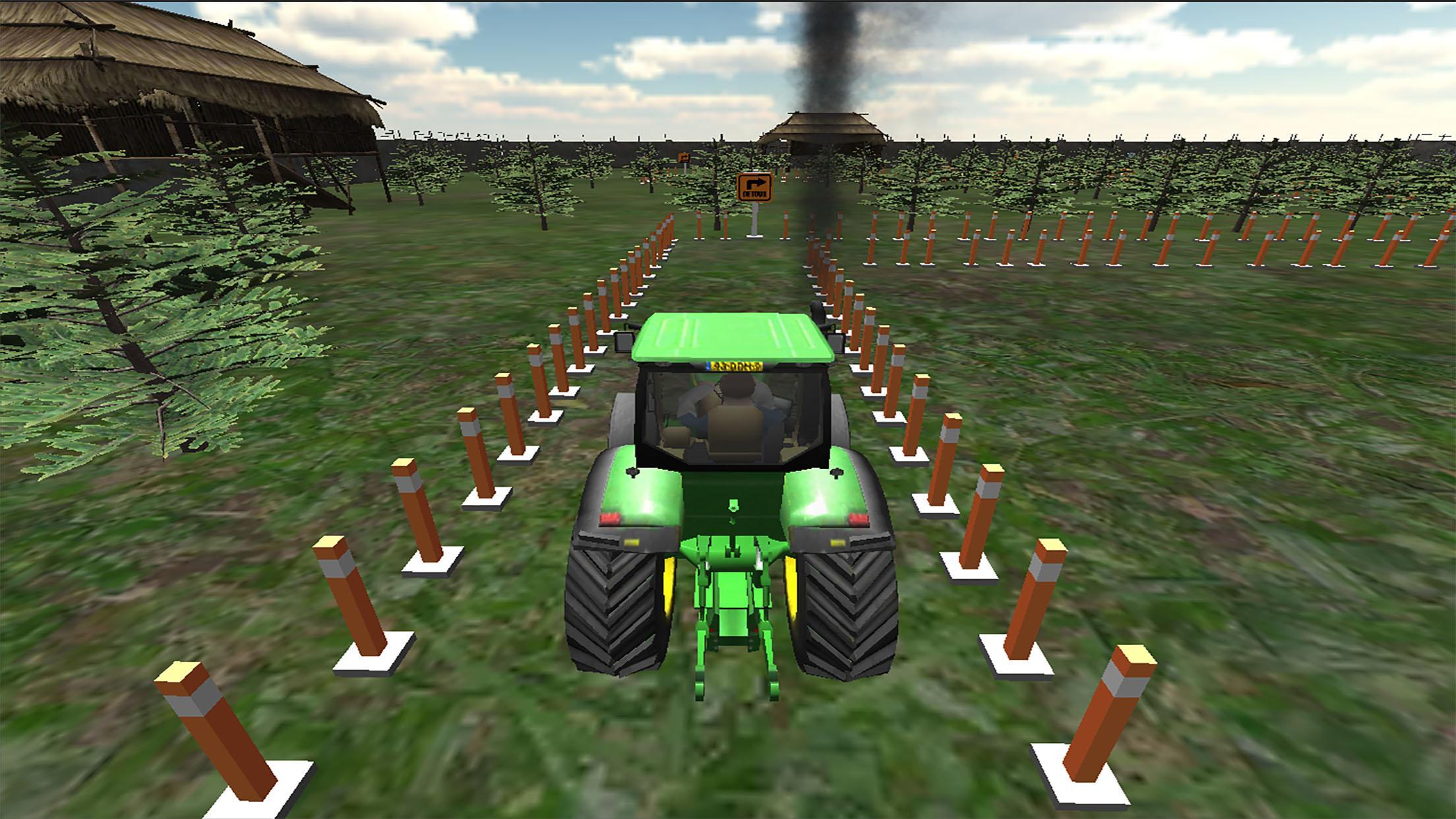 Farming Tractor Parking Games