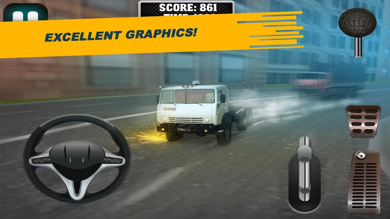 Driver KAMAZ Drift Show