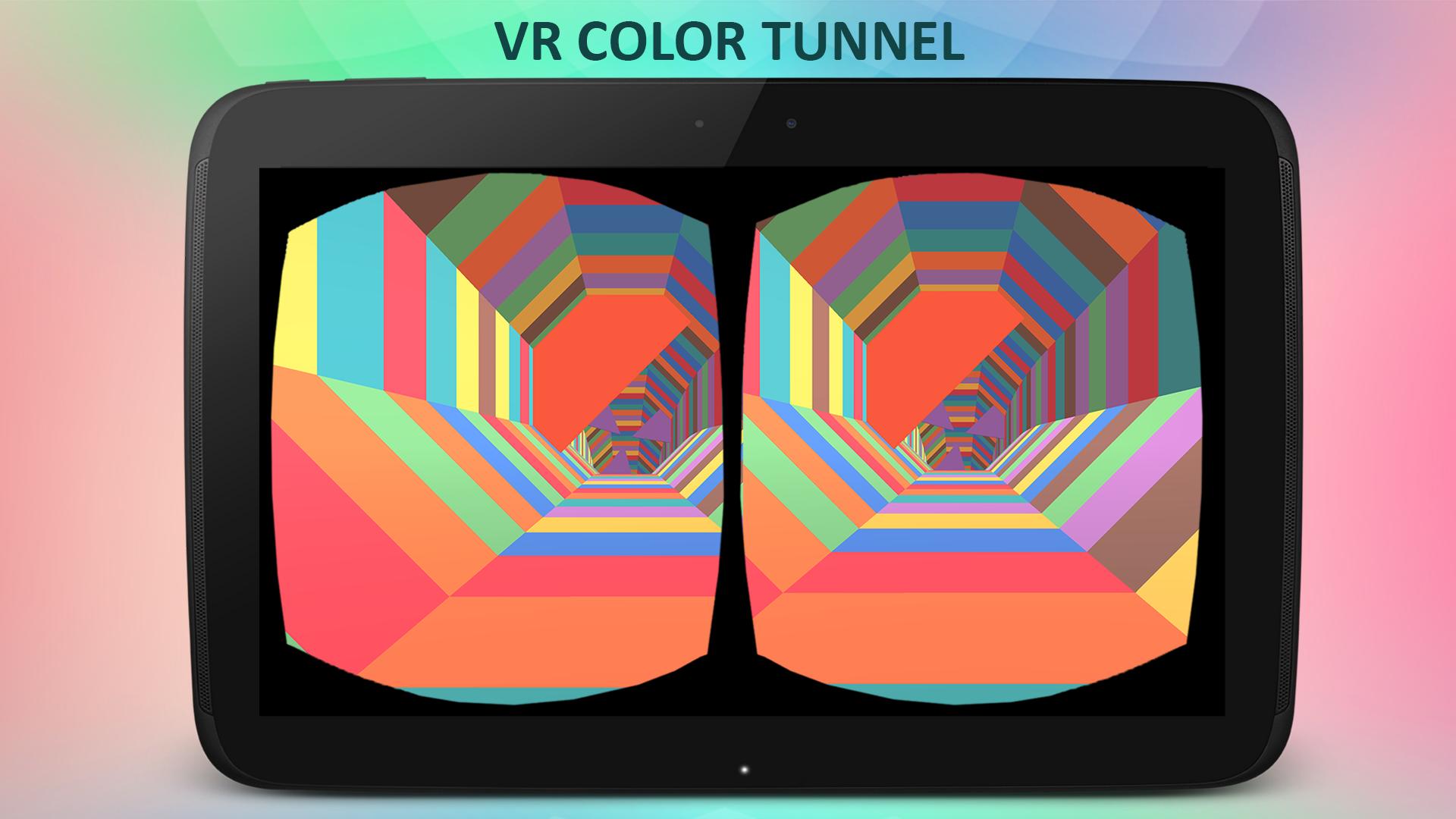 Extreme VR Space Color Tunnel