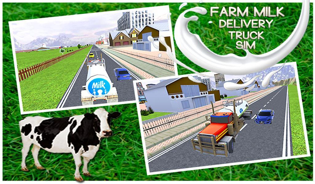Farm Milk Delivery Truck Sim