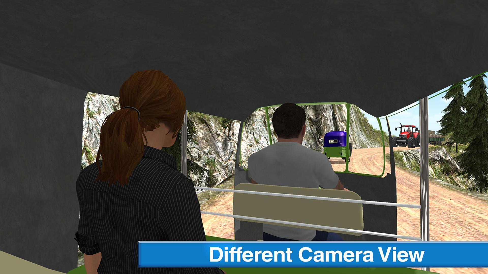 Offroad Tuk Tuk Auto Driving