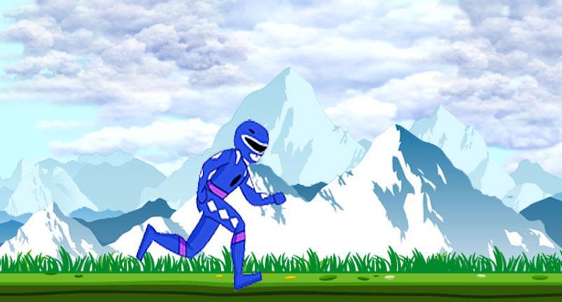 Blue Ranger Jump Game