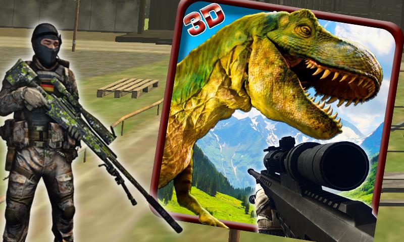 Forest Dinosaur Sniper Shooter