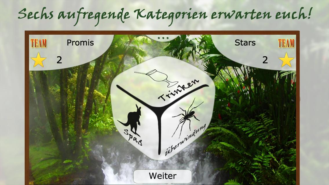 Dschungelcamp Partyspiel 2016
