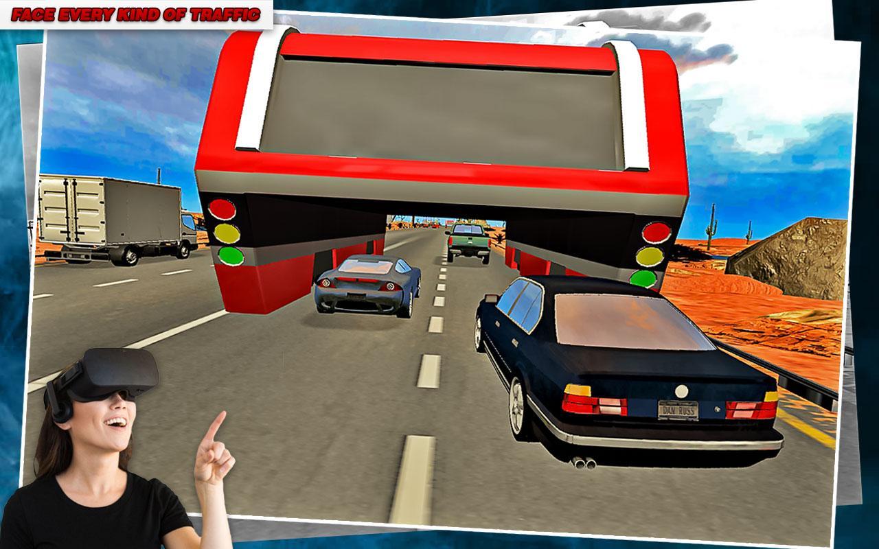 VR Crazy Car City Racing