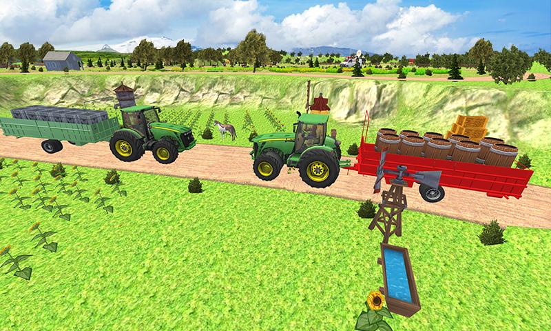 Farm Transport Tractor Games 2018