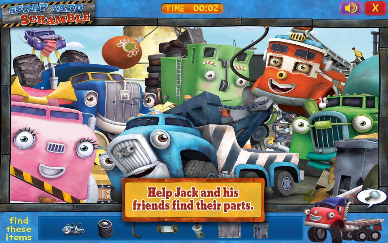 Trucktown: Scrap Yard Scramble