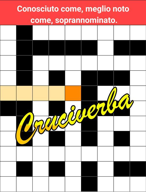 Crossword Italian Free