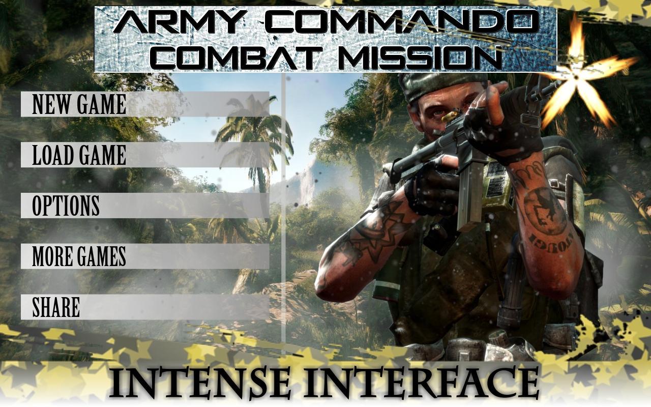 Army Commando Combat Mission game