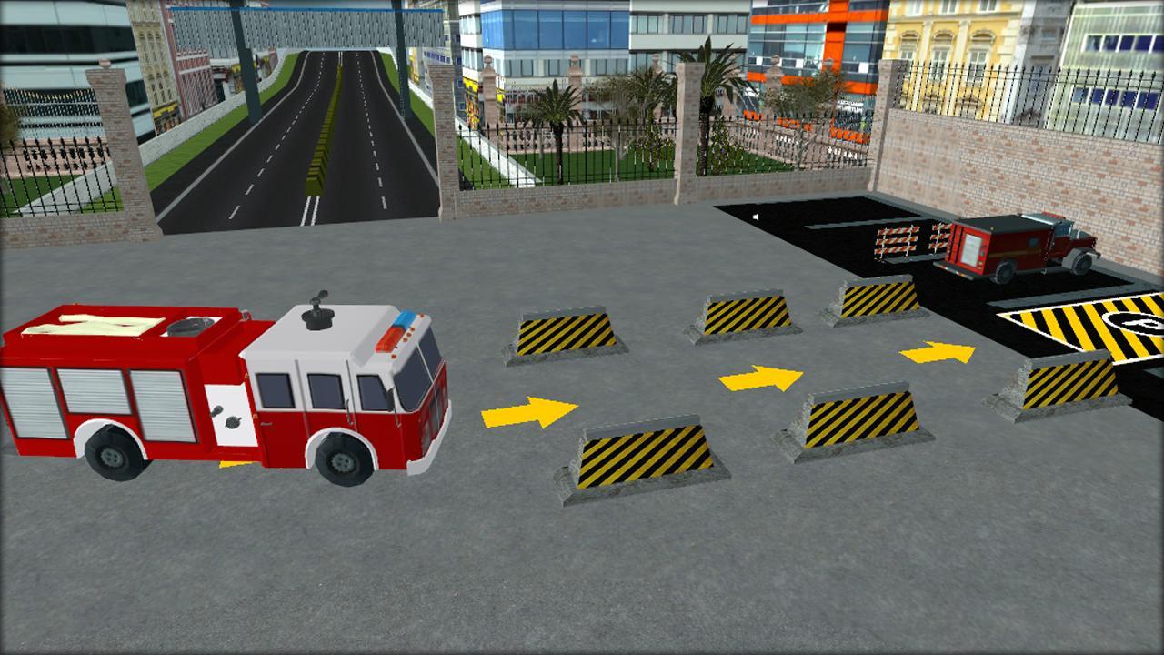 Fire Truck Sim 3D