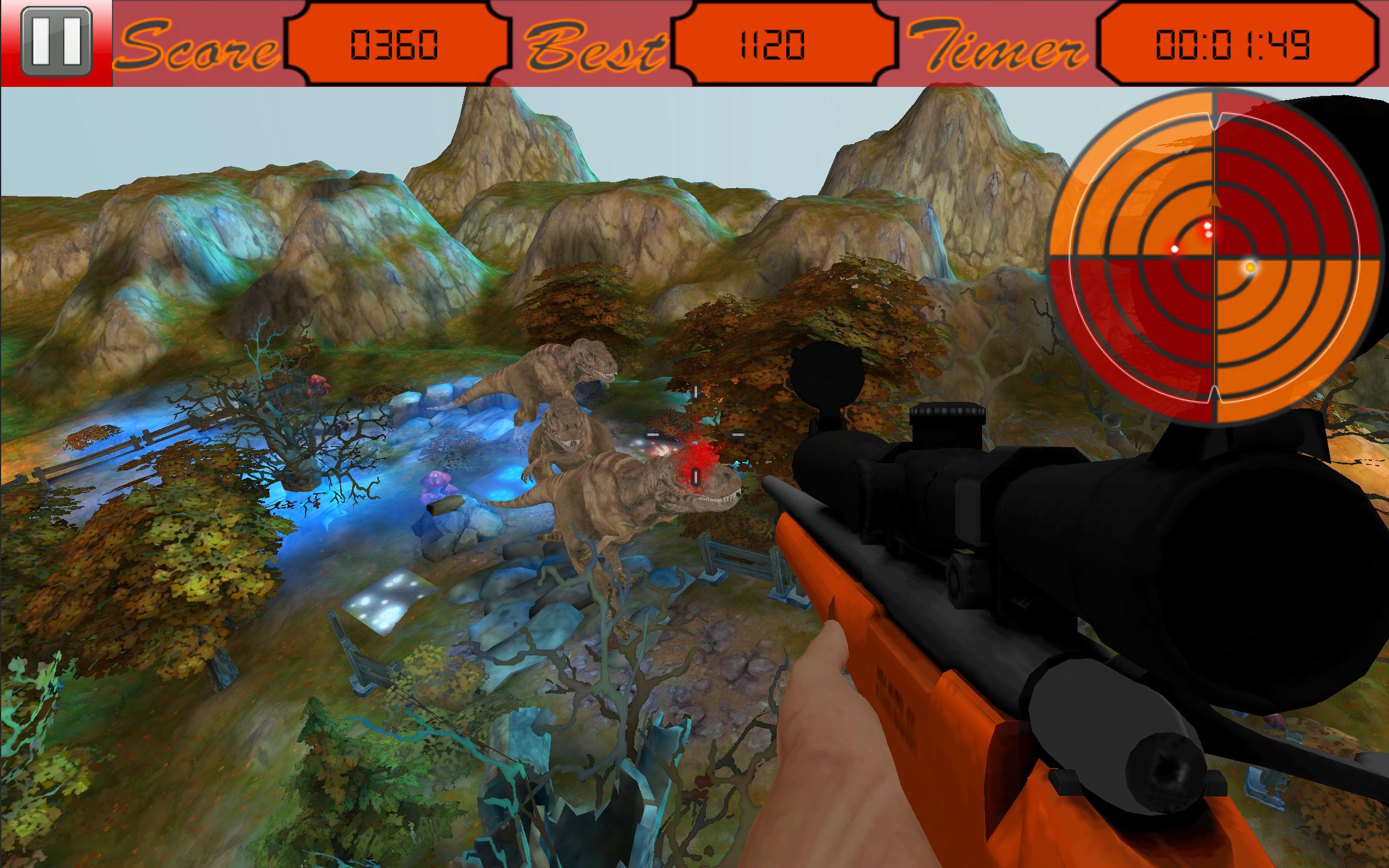 Dinosaur Sniper Hunter