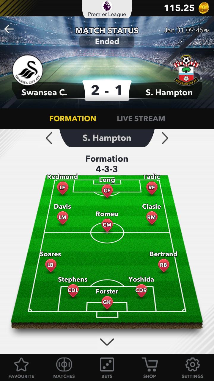 Football Virtual Betting