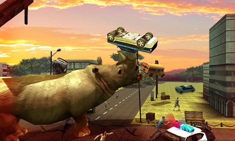 Rhino Rampage Attack