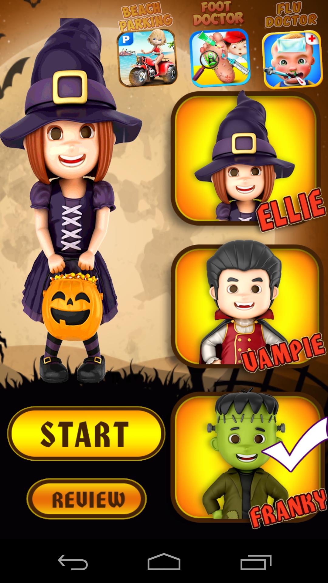 Halloween Girl Dressup Game