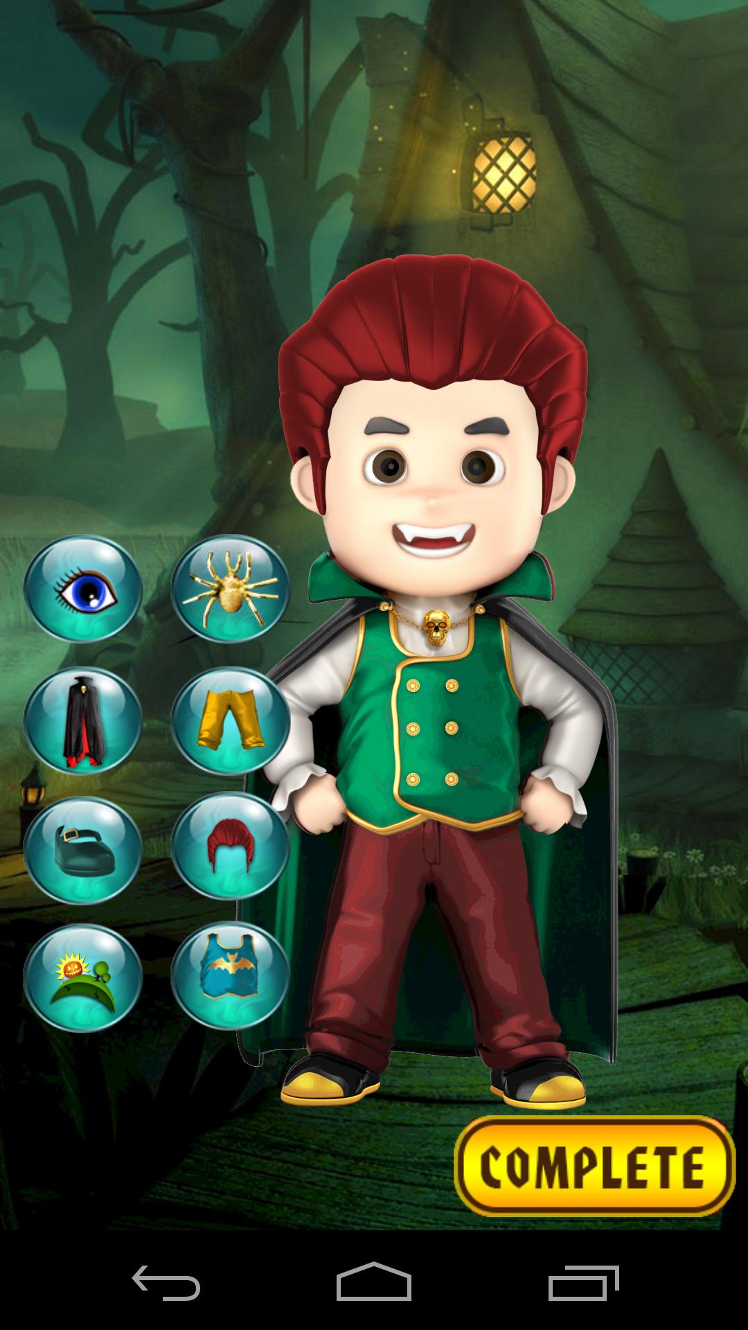 Halloween Girl Dressup Game