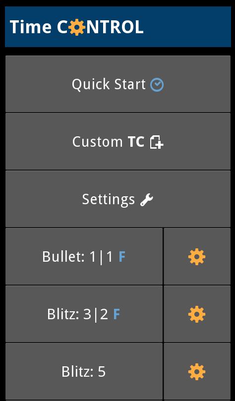 Time Control Chess Clock