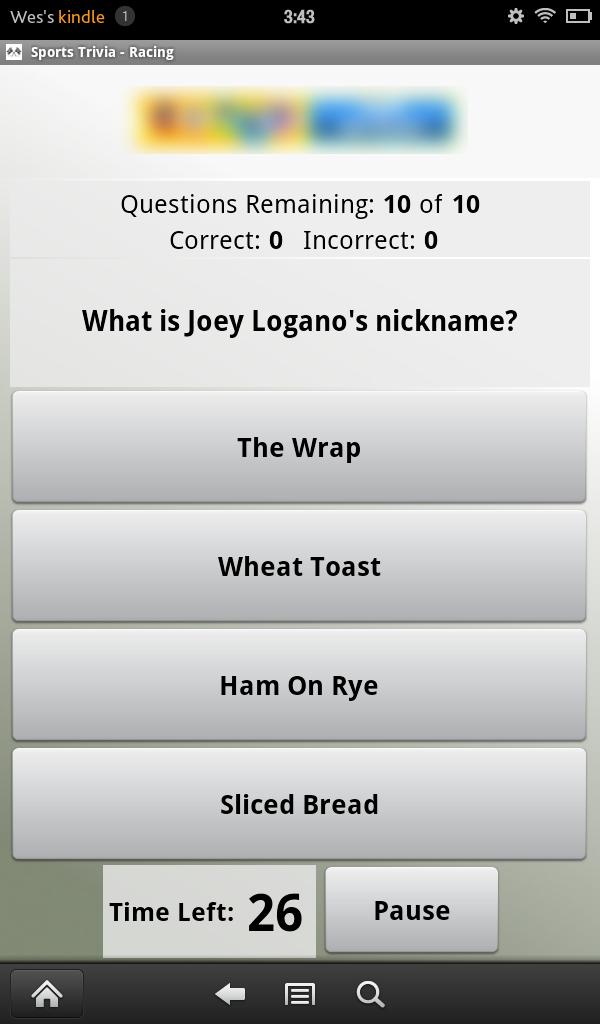 Sports Trivia: Racing