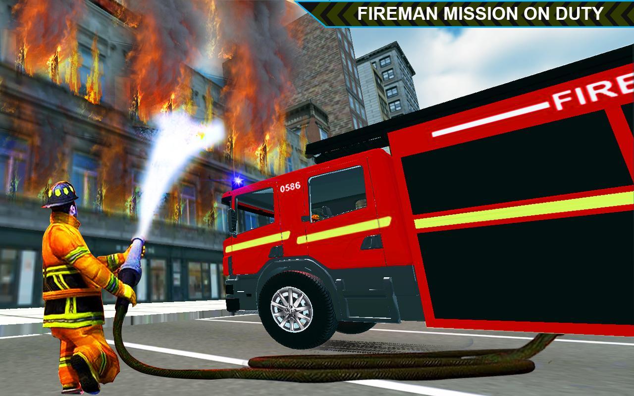 Firefighter Hero City Rescue